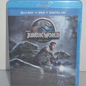 Universal Jurassic World Blu-Ray DVD Digital HD 2015 NEW Factory Sealed PG-13